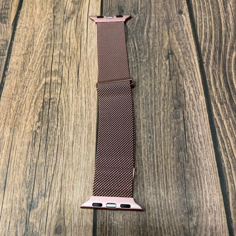 Pink Mesh Watch Band‎